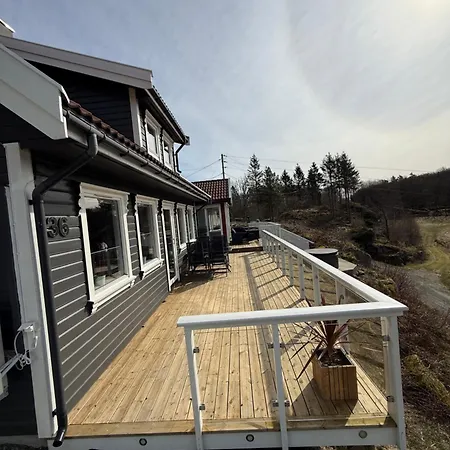 דירה Landlig Med Jacuzzi לינגדאל